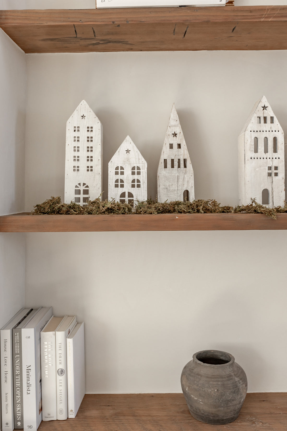 Wooden Christmas Village