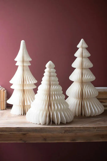 Oversized Accordion Paper Christmas Trees
